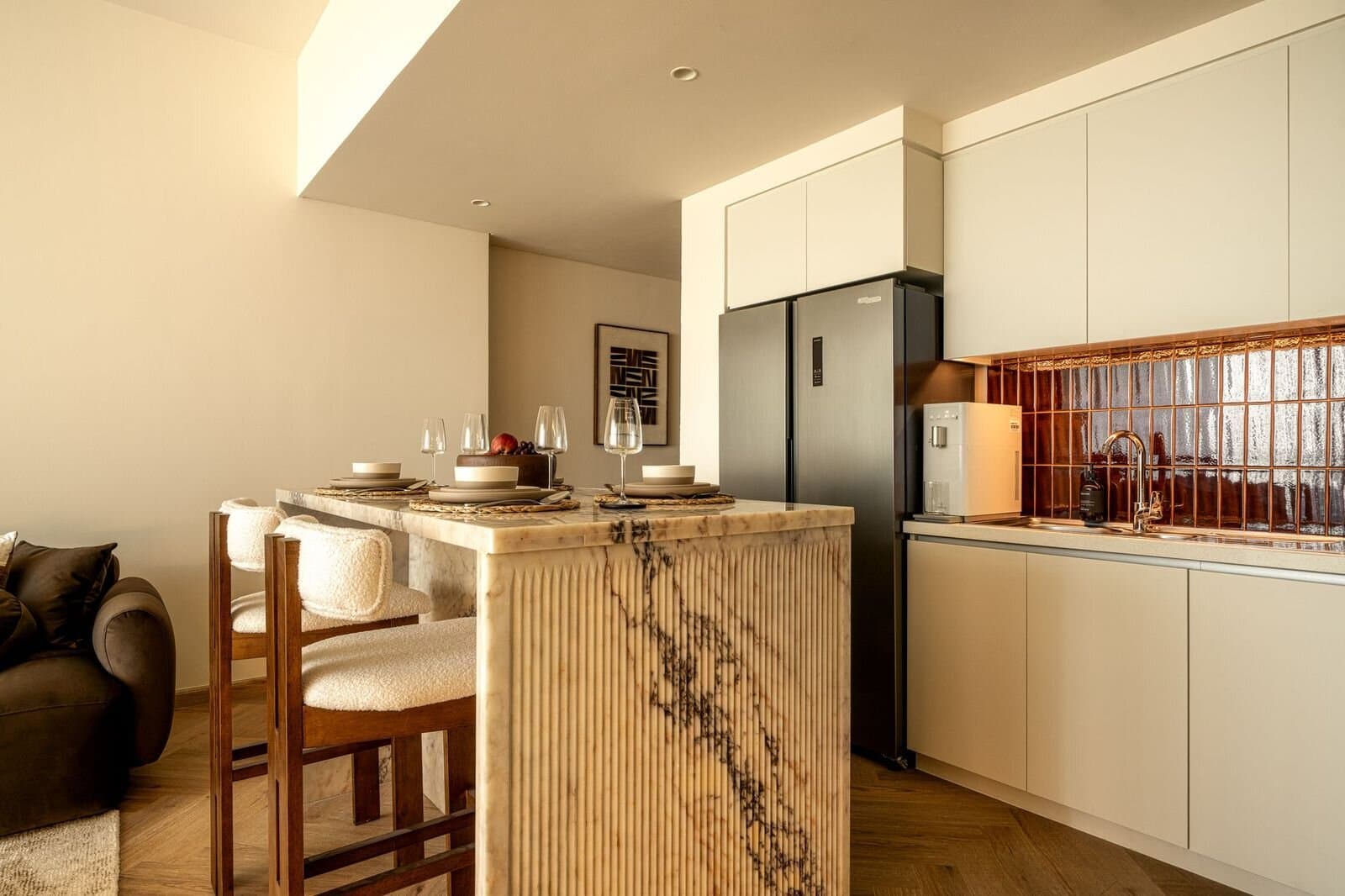 Dune Kitchen Island — Viola