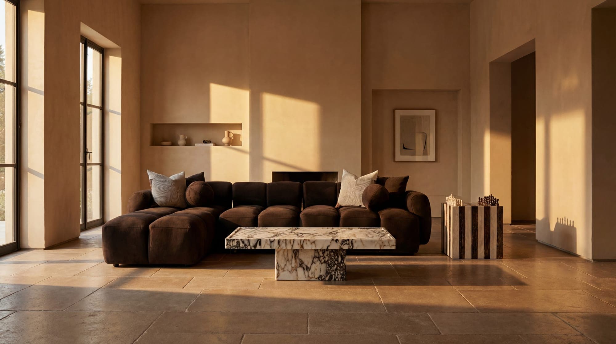 Curated Seraya Studio living room