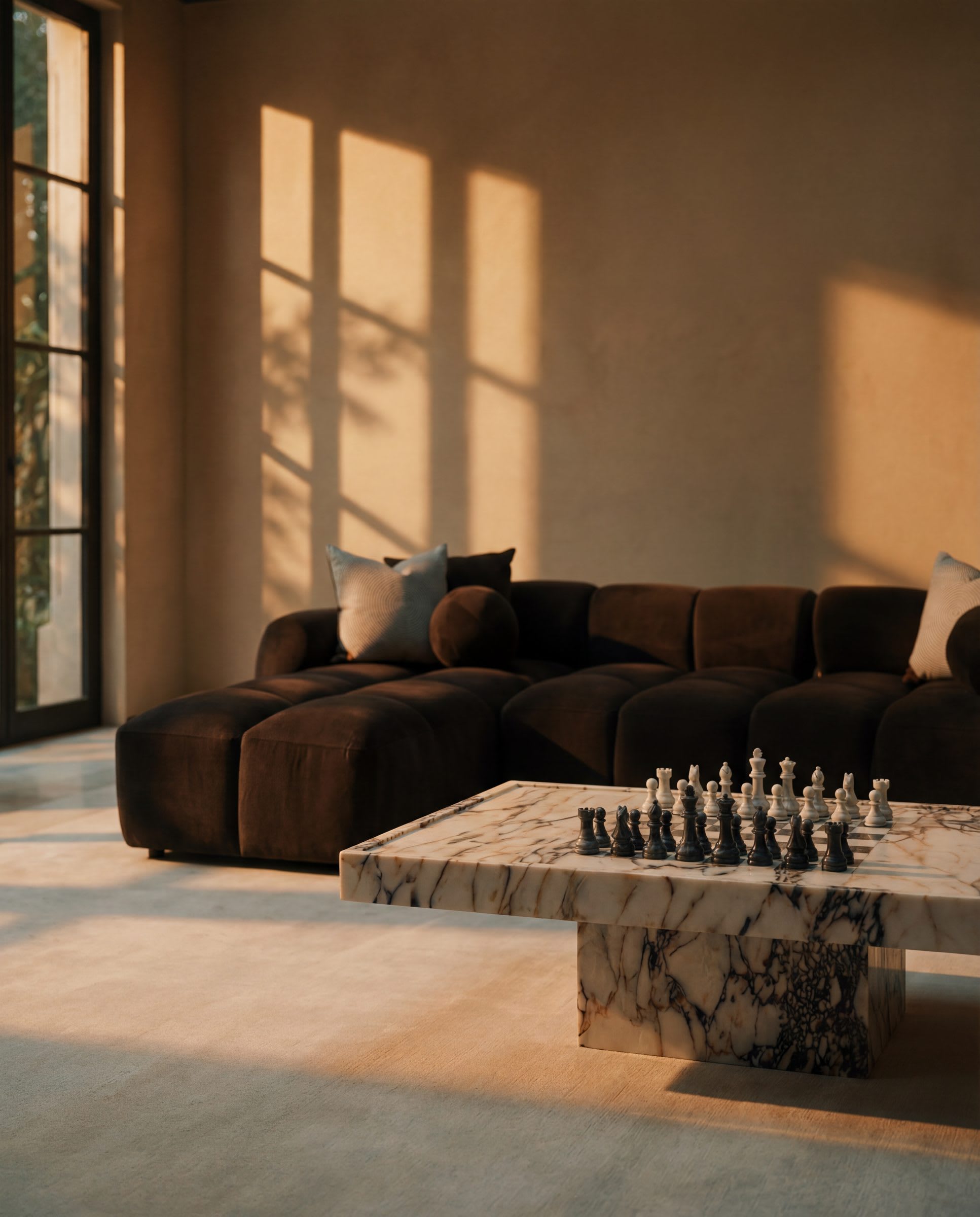 Solace Gambit Coffee Table in Seraya Residence